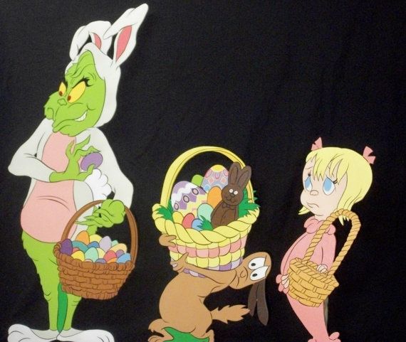 Grinch Easter Bunny