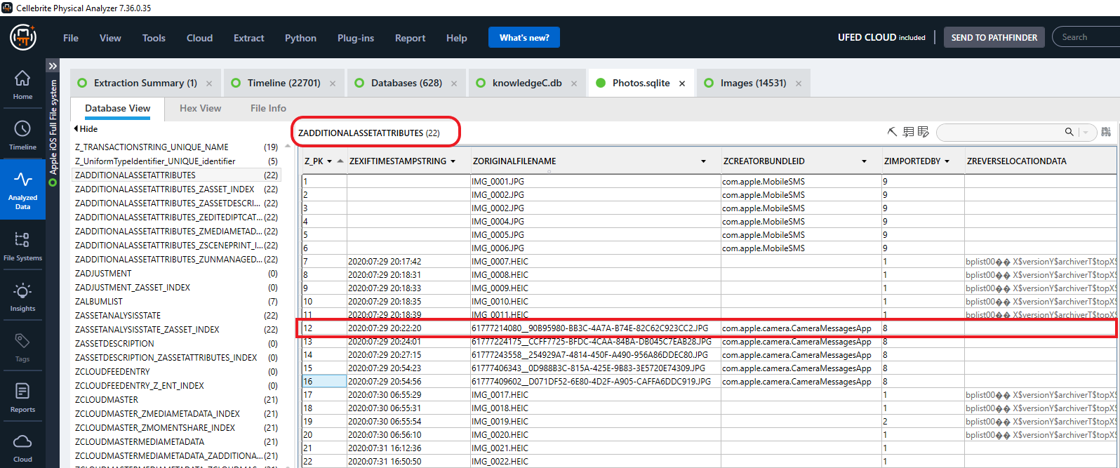 Using Photos.sqlite To Show The Relationships Between Photos And The ...