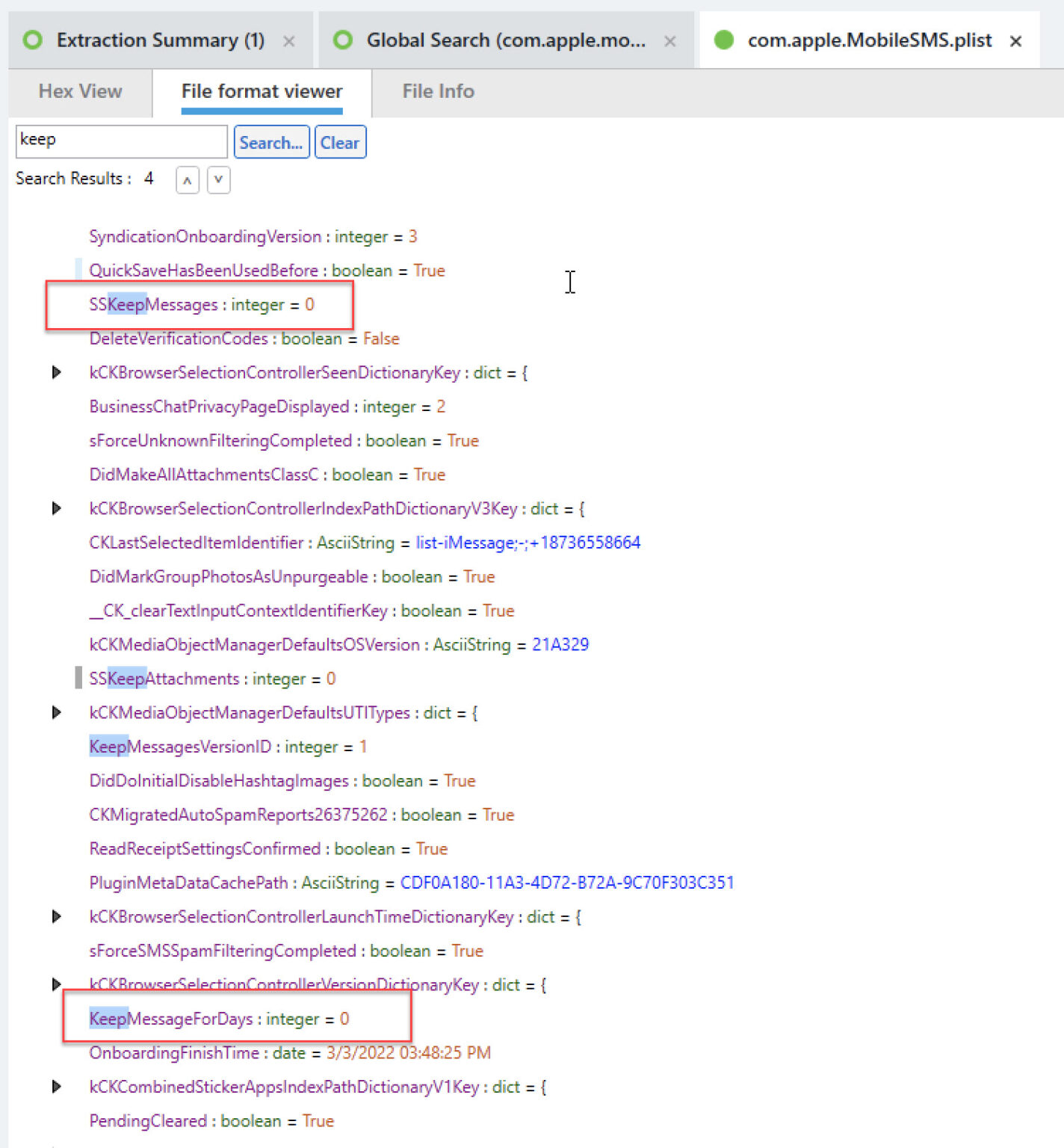 Ios Inheritable Settings Examples iOS 17- The “Forever” Setting That Isn’t… Or Is It? | Smarter Forensics